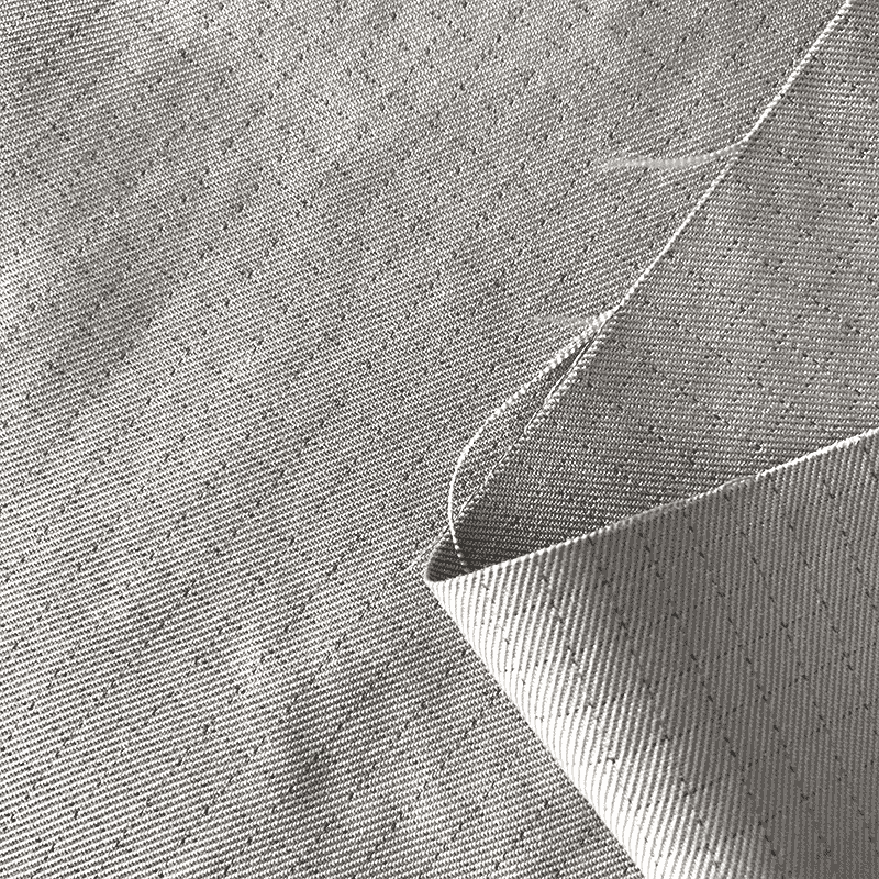 RZ-583 Tecido de gabardine antiestático grade de 5 mm para roupas de trabalho